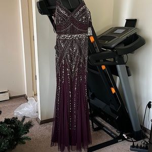 NWT Marina Purple formal dress *NEVER USED*